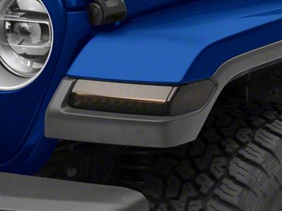 MP Concepts Sequential Turn Signals; Smoked (18-23 Jeep Wrangler JL w/ Factory LED Turn Signals, Excluding Sport)
