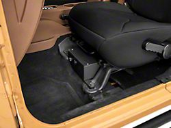 RedRock 4x4 Under Seat Storage Lock Box; Driver Side (07-10 Jeep Wrangler JK 2-Door; 07-18 Jeep Wrangler JK 4-Door)
