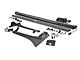 Rough Country 50-Inch Black Series Single Row Straight LED Light Bar with Upper Windshield Mounting Brackets (20-24 Jeep Gladiator JT, Excluding Mojave)