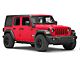 Rough Country 50-Inch Straight LED Light Bar Upper Windshield Mounting Brackets (18-24 Jeep Wrangler JL, Excluding 4xe & Rubicon 392)