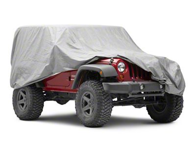 TruShield All-Weather Car Cover (07-24 Jeep Wrangler JK & JL 2-Door)