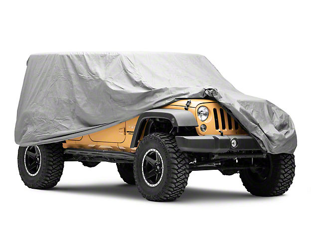 RedRock TruShield Series All-Weather Car Cover (07-23 Jeep Wrangler JK & JL 4-Door)