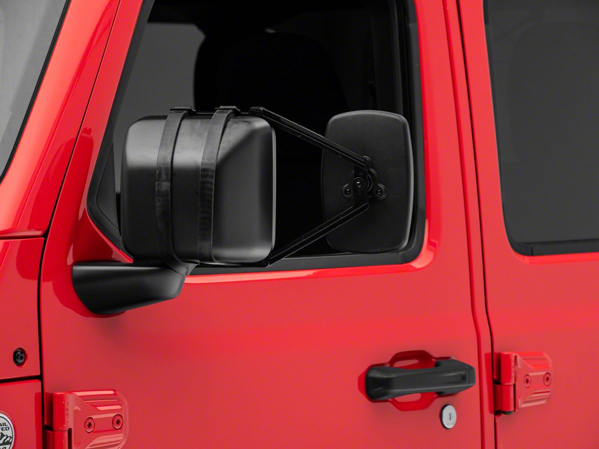 RedRock Jeep Wrangler Extended View Towing Mirror U5455 (Universal; Some  Adaptation May Be Required) - Free Shipping