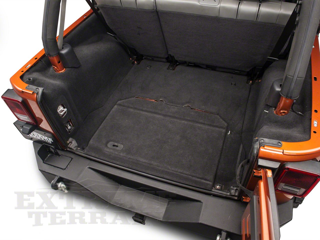 jeep wrangler rear cargo rack