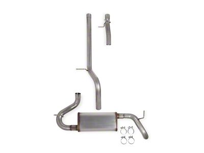 Jeep JK Cat-Back Exhaust for Wrangler (2007-2018) ExtremeTerrain