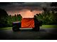Four Door Rain Curtains; Orange (07-24 Jeep Wrangler JK & JL 4-Door)