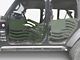 Steinjager Premium American Flag Front Trail Doors; Locas Green (18-24 Jeep Wrangler JL)