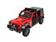 Bestop Sunrider for Factory Hard Tops; Black Diamond (18-24 Jeep Wrangler JL)