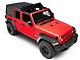 Bestop Sunrider for Factory Hard Tops; Black Twill (18-24 Jeep Wrangler JL)