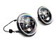 Oracle 7-Inch High Powered LED Headlights with ColorSHIFT Halo; Black Housing; Clear Lens (97-18 Jeep Wrangler TJ & JK)