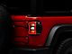 Oracle Black Series LED Tail Lights; Black Housing; Smoked Lens (18-24 Jeep Wrangler JL w/ Factory Halogen Tail Lights)