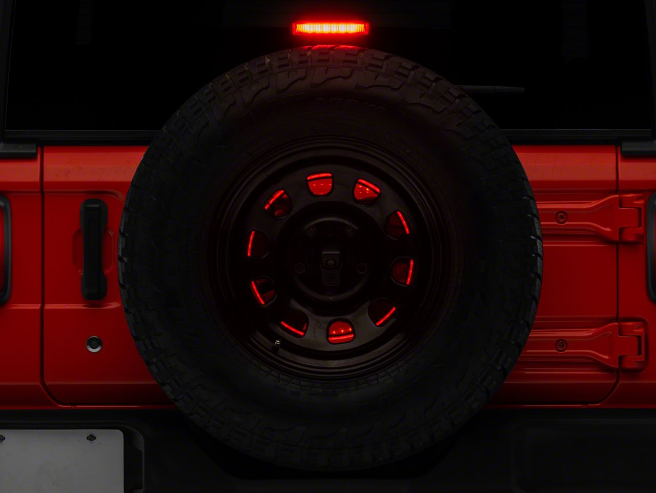 Oracle LED Illuminated Spare Tire Wheel Ring Third Brake Light (Universal;  Some Adaptation May Be Required)