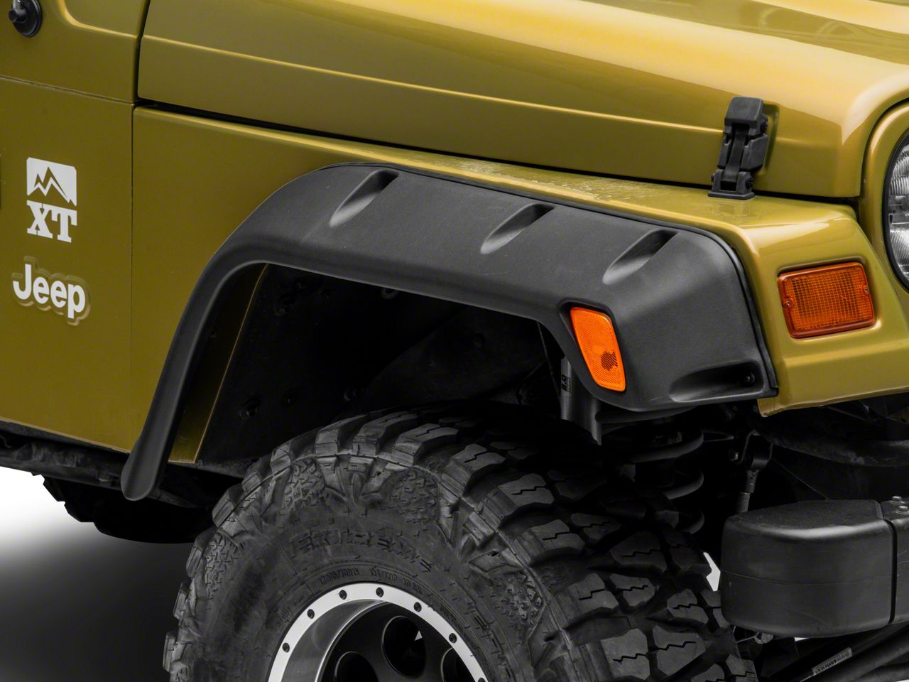 Jeep Wrangler Rivet Style Fender Flares (9706 Jeep Wrangler TJ