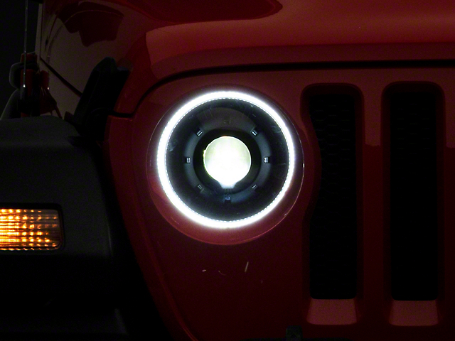 Oracle Oculus Bi-LED Projector Headlights; Matte Black Housing; Clear Lens (18-23 Jeep Wrangler JL)