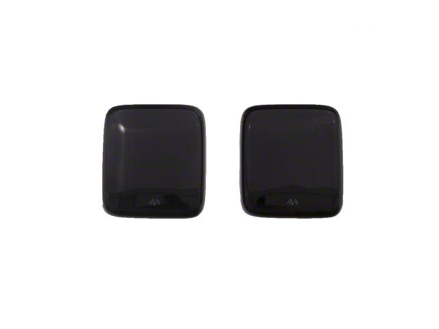 Tail Shades Tail Light Covers; Smoked (18-24 Jeep Wrangler JL)