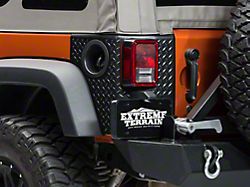 Rugged Ridge Rear Quarter Panel Body Armor Kit (07-18 Jeep Wrangler JK 2 Door)