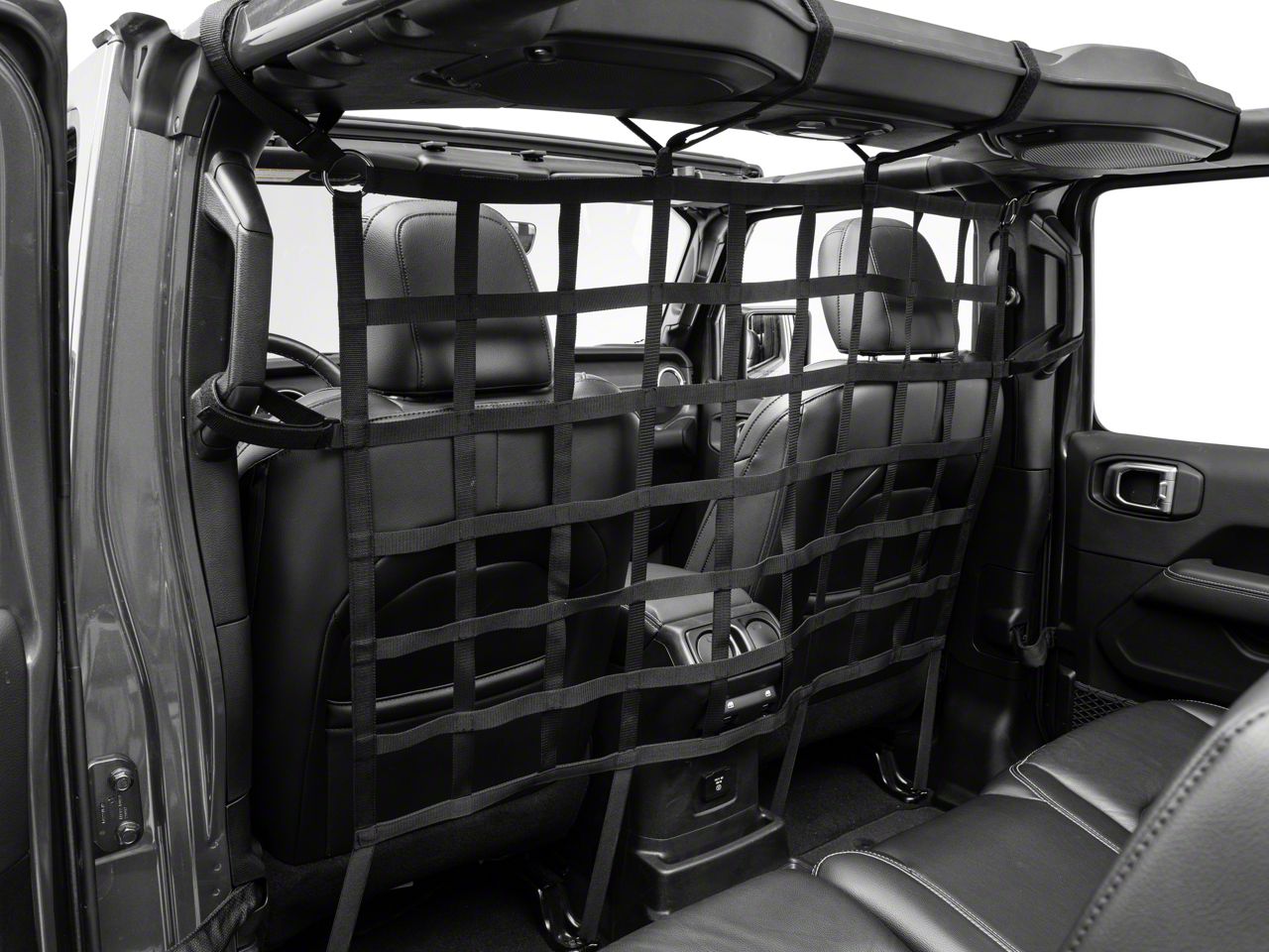 Jeep cargo deals net for dogs