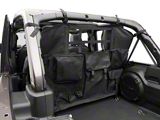 RedRock Cargo Net/Pet Divider; Rear Seat (07-22 Jeep Wrangler JK & JL 4-Door)