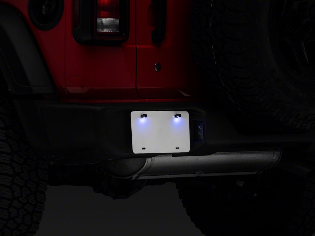 RedRock Jeep Wrangler LED License Plate Bolts U9912 Free Shipping