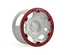 Teraflex Nomad Off-Road Wheel Split Rash Ring with Hardware; Red (07-22 Jeep Wrangler JK & JL)