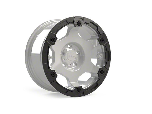 Teraflex Nomad Off-Road Wheel Split Rash Ring with Hardware; Black (07-24 Jeep Wrangler JK & JL)