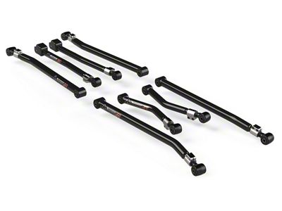 Teraflex Alpine IR Adjustable Front and Rear Long Control Arms for 3 to 6-Inch Lift (07-18 Jeep Wrangler JK)