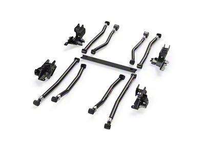 Teraflex Alpine IR Long Adjustable Front and Rear Control Arm and Bracket Kit for 3 to 6-Inch Lift (18-24 Jeep Wrangler JL 2-Door)