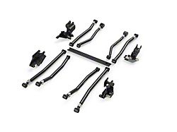 Teraflex Alpine Long Adjustable Front and Rear Control Arm and Bracket Kit for 3 to 6-Inch Lift (18-24 Jeep Wrangler JL 2-Door)