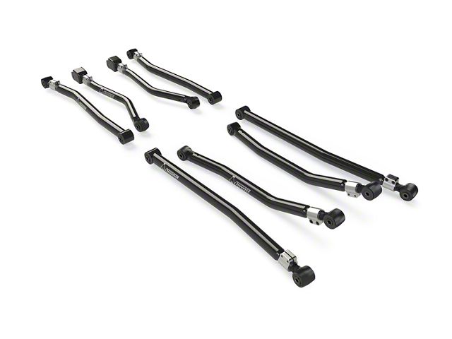 Teraflex Alpine Long Adjustable Front and Rear Control Arms for 3 to 6-Inch Lift (18-24 Jeep Wrangler JL)