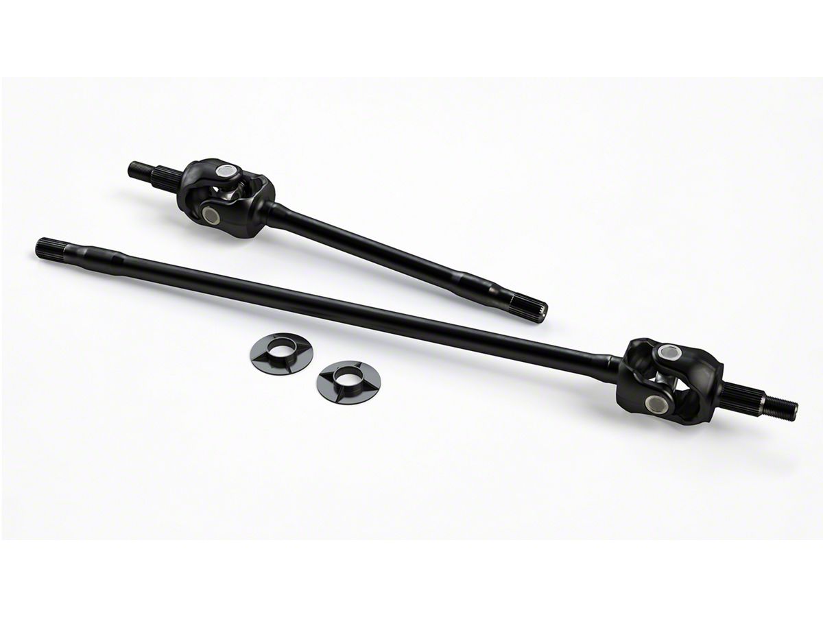 Teraflex Jeep Wrangler Tera30 Front Axle Shaft Kit with Outer Stub and Rubicon  U-Joint; 27-Spline 3303000 (07-18 Jeep Wrangler JK, Excluding Rubicon)