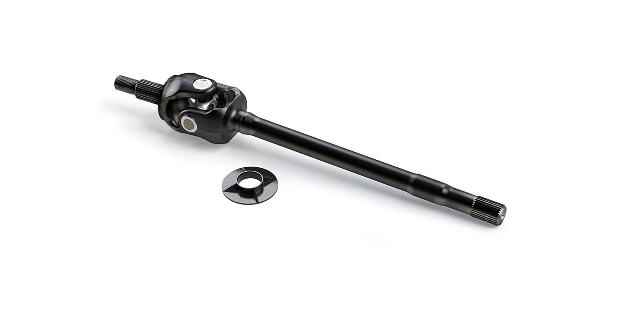 Teraflex Tera30 Front Axle Shaft with Outer Stub and Rubicon U-Joint; Driver Side; 30-Spline (07-18 Jeep Wrangler JK, Excluding Rubicon)