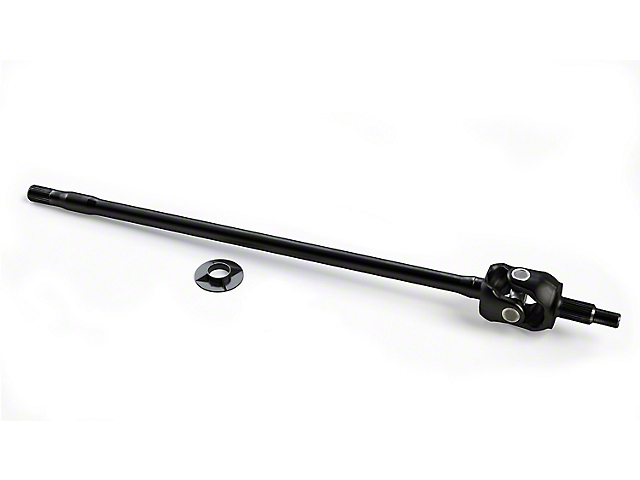 Teraflex Tera30 Front Axle Shaft with Outer Stub and Rubicon U-Joint; Passenger Side; 30-Spline (07-18 Jeep Wrangler JK, Excluding Rubicon)