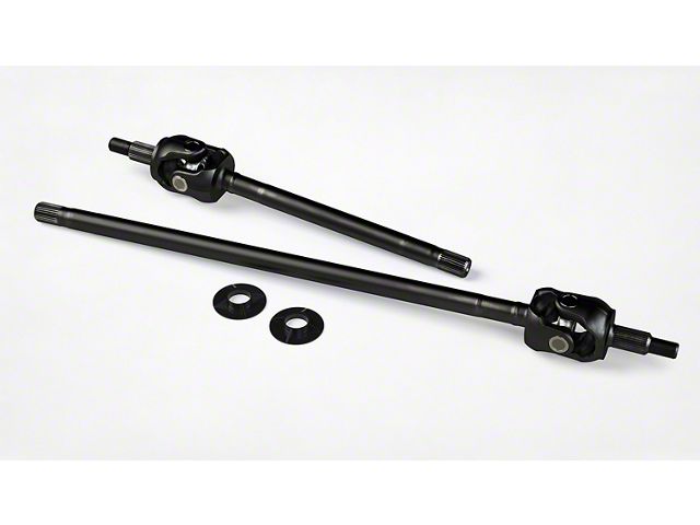 Teraflex Tera44 Front Axle Shaft Kit with Outer Stub and Wide Rubicon U-Joint; 30-Spline (07-18 Jeep Wrangler JK)