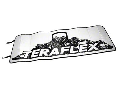 Teraflex Windshield Sunshade for Vehicles without ADAS (18-24 Jeep Wrangler JL)
