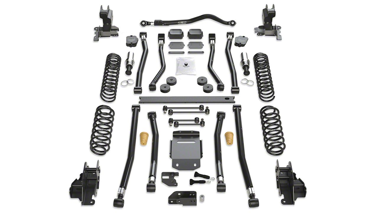 Teraflex 3.50-Inch Alpine RT3 Long Arm Suspension Lift Kit (18-23 2.0L or 3.6L Jeep Wrangler JL 4-Door)