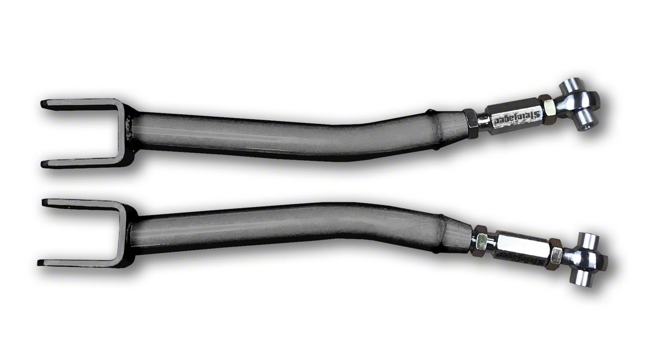 Steinjager Double Adjustable Front Upper Control Arms for 0 to 5-Inch Lift; Bare Metal (18-23 Jeep Wrangler JL)