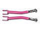 Steinjager Double Adjustable Front Upper Control Arms for 0 to 5-Inch Lift; Hot Pink (18-24 Jeep Wrangler JL)