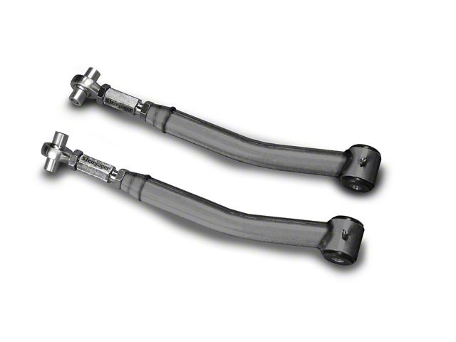 Steinjager Double Adjustable Rear Upper Control Arms for 0 to 5-Inch Lift; Bare Metal (18-24 Jeep Wrangler JL)