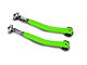 Steinjager Double Adjustable Rear Upper Control Arms for 0 to 5-Inch Lift; Neon Green (18-24 Jeep Wrangler JL)