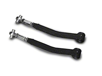 Steinjager Double Adjustable Rear Upper Control Arms for 0 to 5-Inch Lift; Texturized Black (18-24 Jeep Wrangler JL)