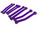 Steinjager Fixed Length Front and Rear Control Arms for 2.50 to 4-Inch Lift; Sinbad Purple (07-18 Jeep Wrangler JK)