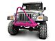 Steinjager Front Bumper with Stinger; Hot Pink (97-06 Jeep Wrangler TJ)
