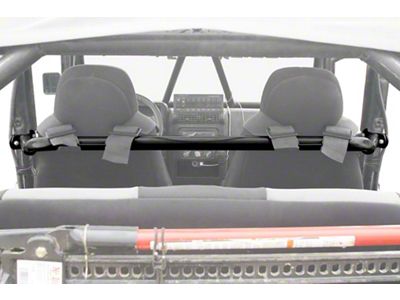 Steinjager Front Seat Harness Bar; Bare (97-06 Jeep Wrangler TJ)