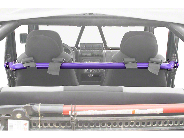 Steinjager Front Seat Harness Bar; Sinbad Purple (97-06 Jeep Wrangler TJ)