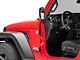 Steinjager Premium Mirror and Foot Peg Kit; Black (18-24 Jeep Wrangler JL)
