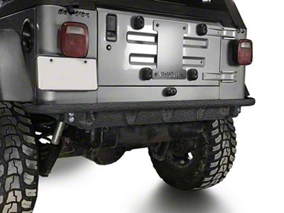 Steinjager Rear Bumper; Texturized Black (97-06 Jeep Wrangler TJ)
