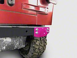 Steinjager Rear D-Ring Mount Bumperette; Hot Pink (97-06 Jeep Wrangler TJ)