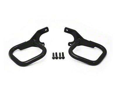 Steinjager Rigid Wire Form Front Grab Handles; Bare (97-06 Jeep Wrangler TJ)