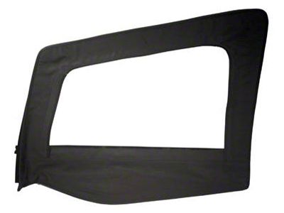 Smittybilt Replacement Upper Door Skin with Frame; Driver Side (87-95 Jeep Wrangler YJ)