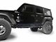 Steinjager Rock Sliders; Texturized Black (18-24 Jeep Wrangler JL 4-Door)